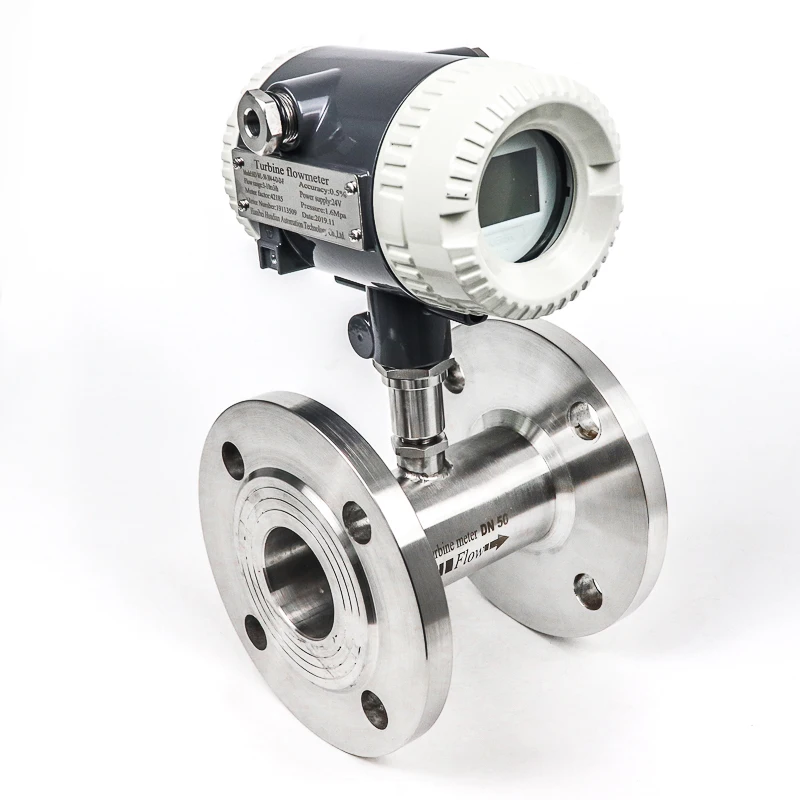 Лидер продаж пищевой цифровой турбинный расходомер для пива с импульсным