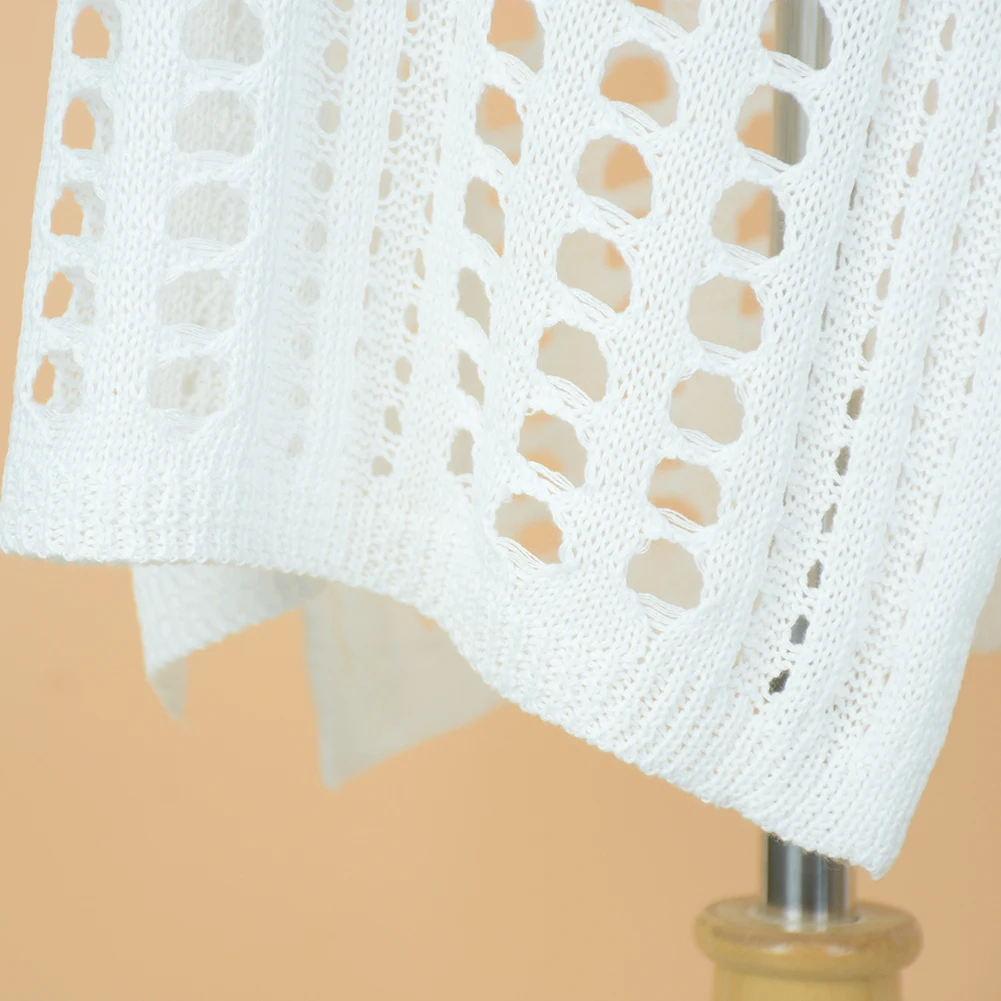 

Women Suit Beach Swimwear Beach Dress Tunic Robe Sexy Women See Through Knit Hollow Out Anti UV Cover Up Swimwear Beach Dress