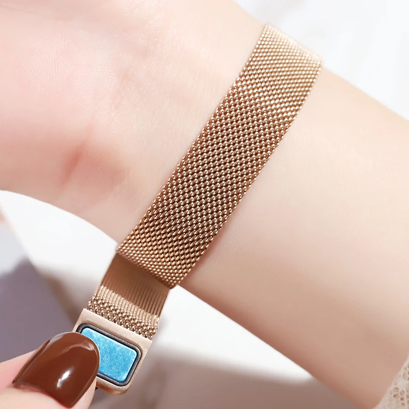 Женские часы с кристаллами модные кварцевые магнитной пряжкой наручные из