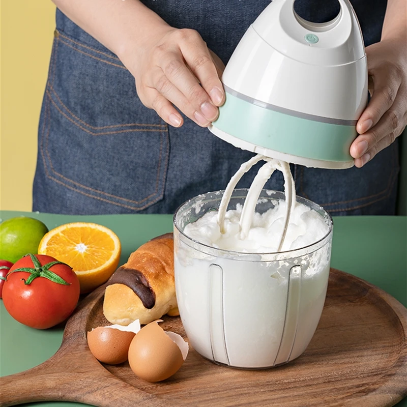 

900ML Household Electric Whisk Cake Food Mixer Mixer Auto Egg Beater Table Stand Blender Baking Whipping Cream Machine Kitchen