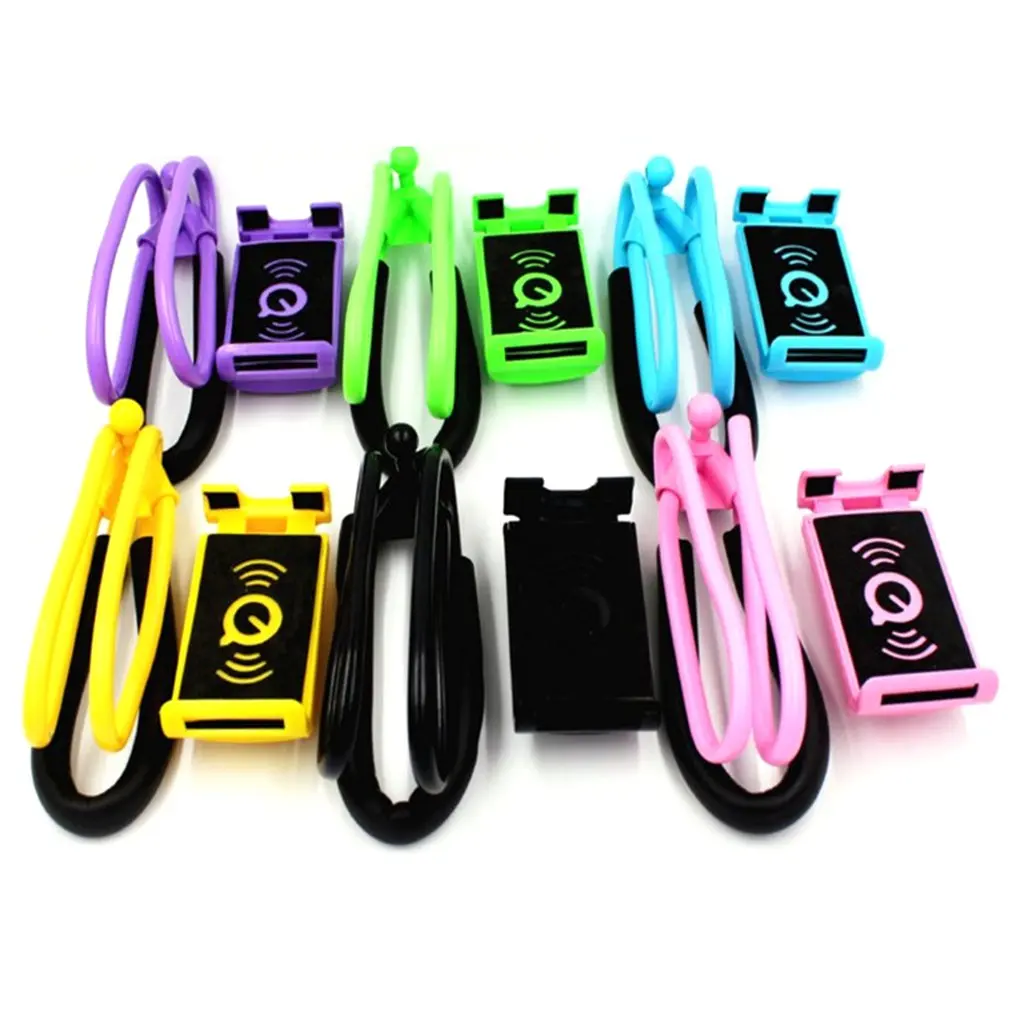 

Universal Lazy Hanging Neck Cell Phone Holder Free Rotating Mobile Phone Mount Stands Necklace Cellphone Support Bracket