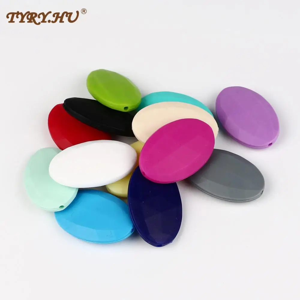 

10 шт., силиконовые бусины в форме алмаза