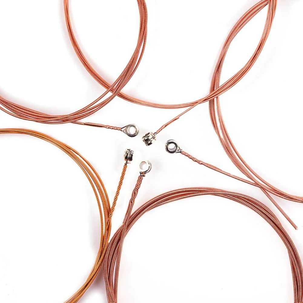 Сменные Металлические Струны для акустической гитары с 8 медиаторами 3 комплекта