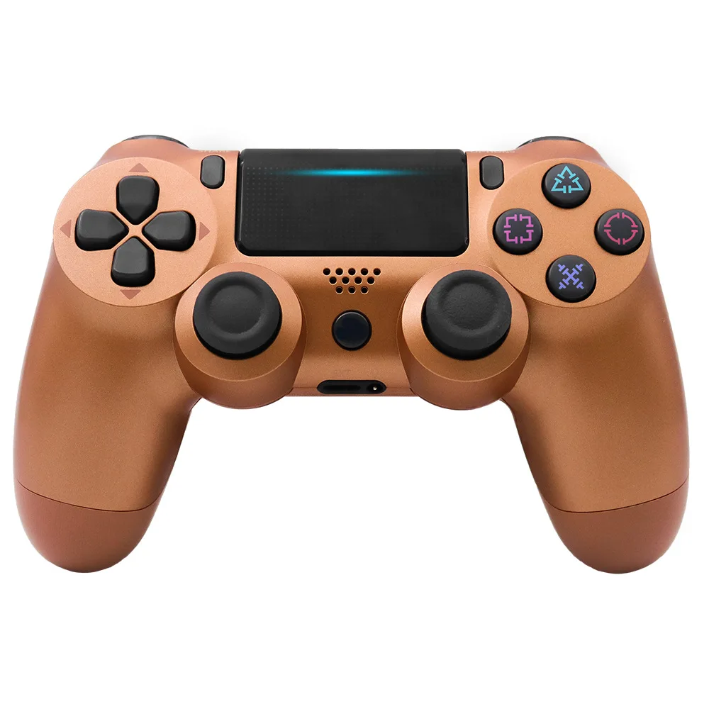 GOLD-2 Беспроводной геймпад Bluetooth для sony PS4 контроллер для playstation 4 консоль Dual Shock 4 Вибрационный джойстик Joypad - Цвет: GOLD-2