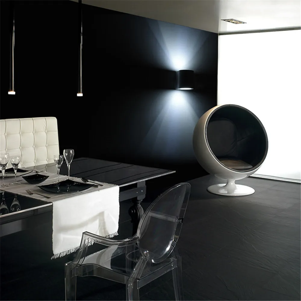 7 Вт гипсовый материал светодиодный настенный светильник для дома гостиной