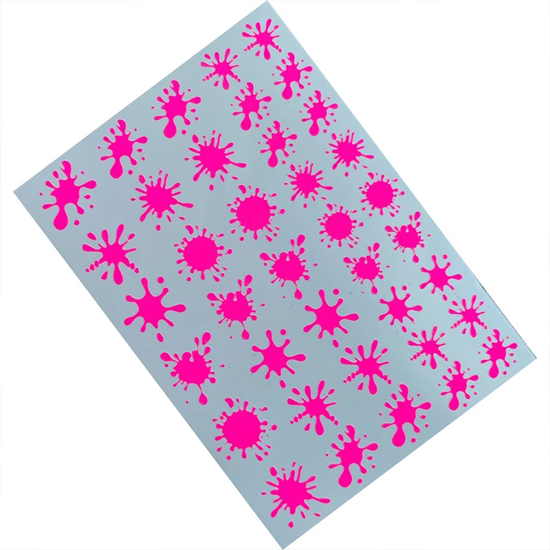 5 листов/партия наклейки для ногтей с эффектом фейерверка | Красота и здоровье