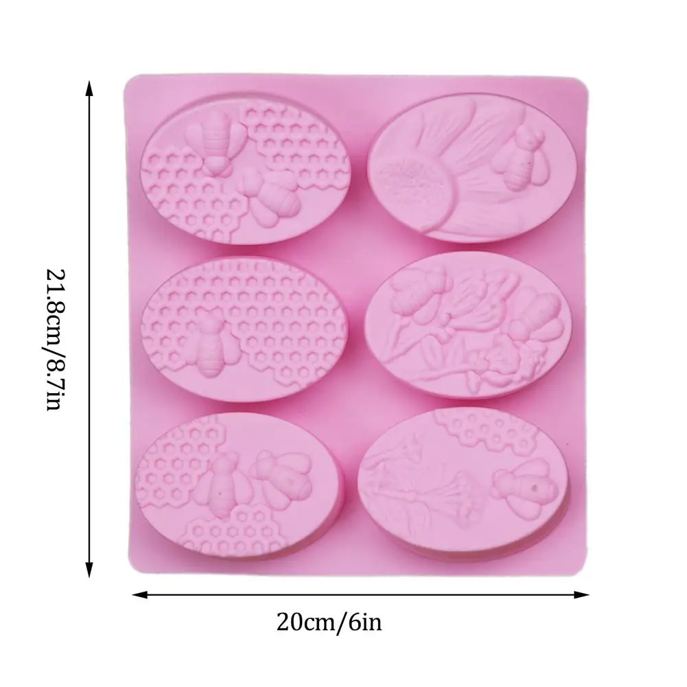 Силиконовая форма для мыла 3D пчелы инструмент выпечки сыра мусса торта шоколада