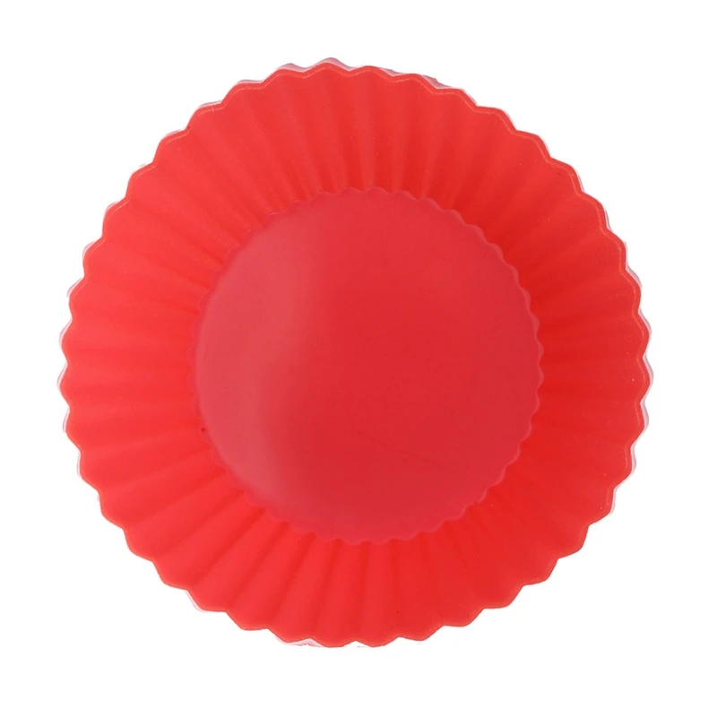 12 Pcs Silicone Cake Moulds Muffin Cupcake Bread Mousse With Lcd Digital Kitchen Cooking Timer |