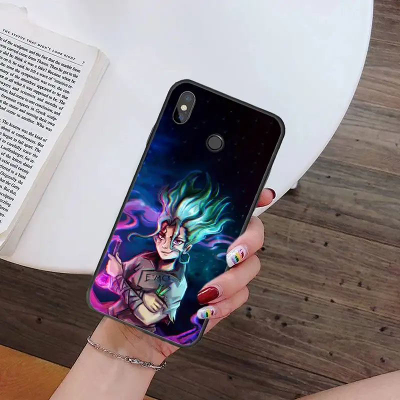 

anime Dr.STONE Ishigami Senkuu Phone Case For Xiaomi Redmi note 7 8 9 t k30 max3 9 s 10 pro lite
