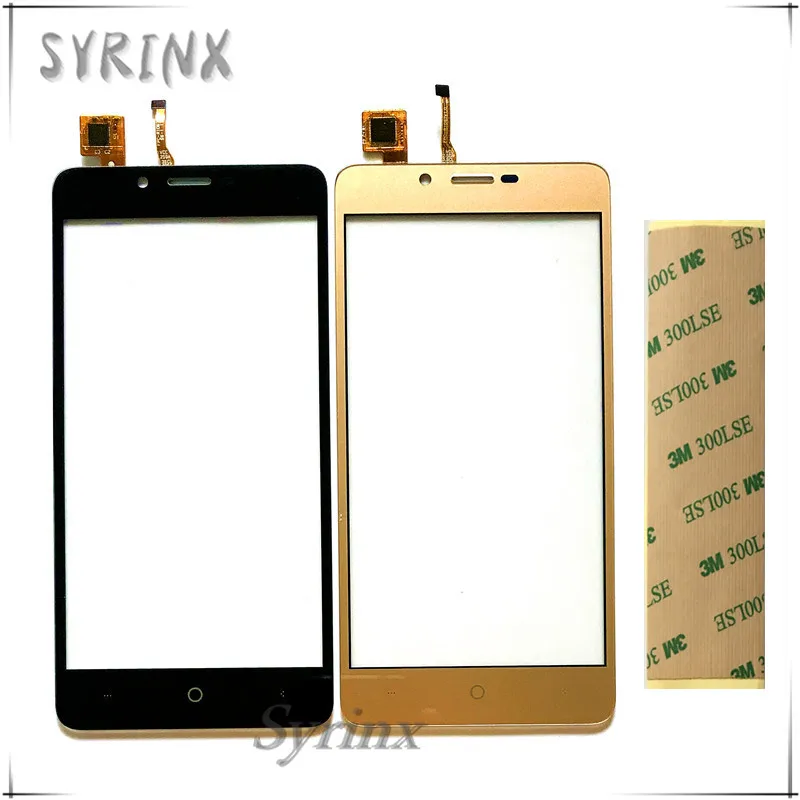 Syrinx с лентой мобильный телефон сенсорный экран сенсор для Leagoo P1 Pro Сенсорный экран дигитайзер Передняя стеклянная панель с объективом ремонт сенсорной панели