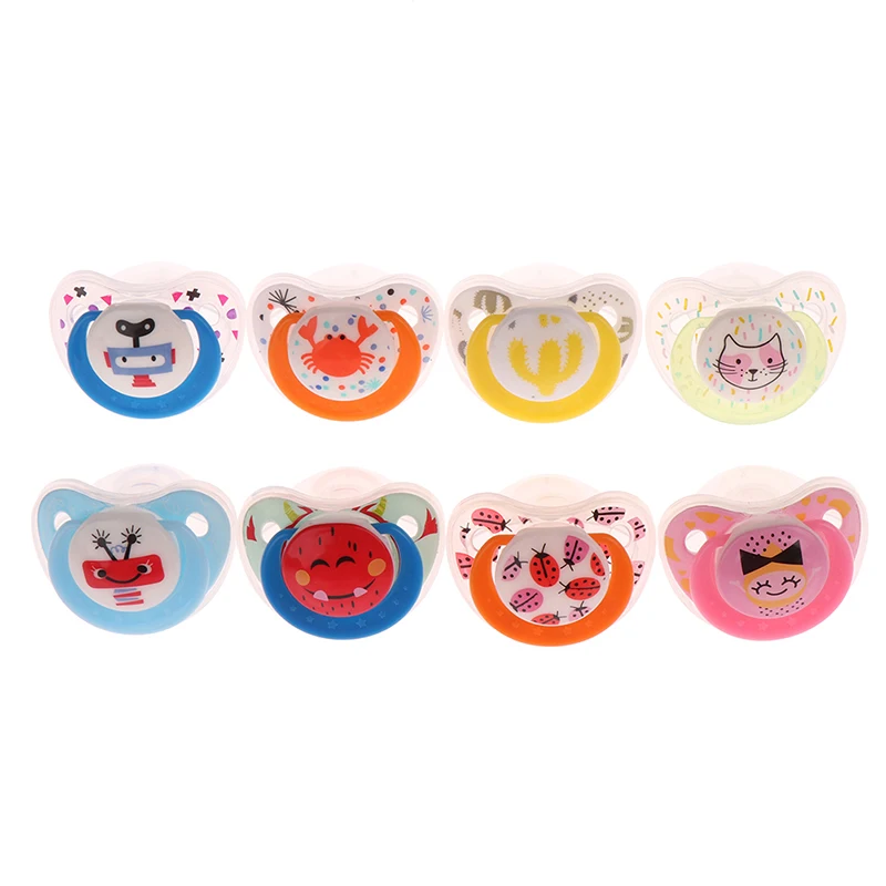 

Baby Pacifier with Antidust Lid Safe Newborn Baby Pacifier Nipple Soother Silicone Dummy Baby Pacifiers Teether