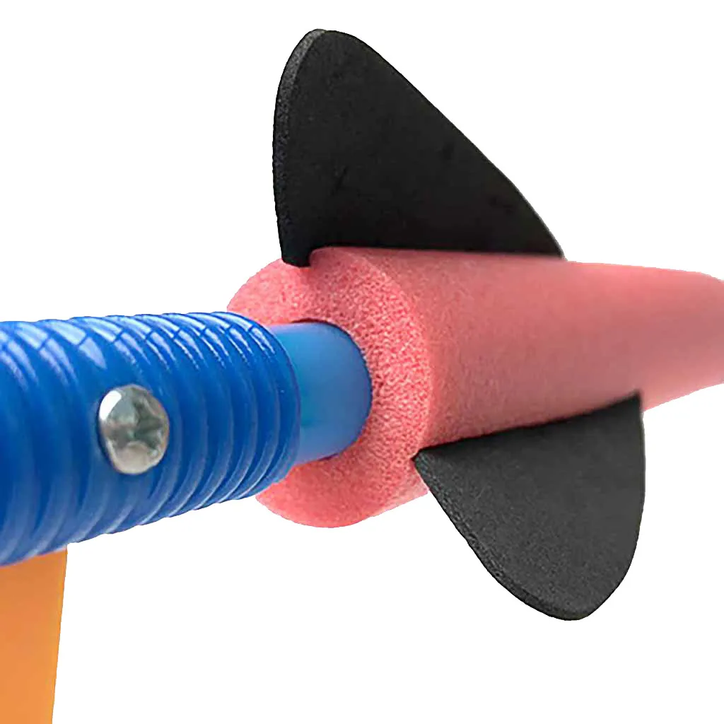 Детская пневматическая ракетка шаговый насос стоп и запуск ракета родитель