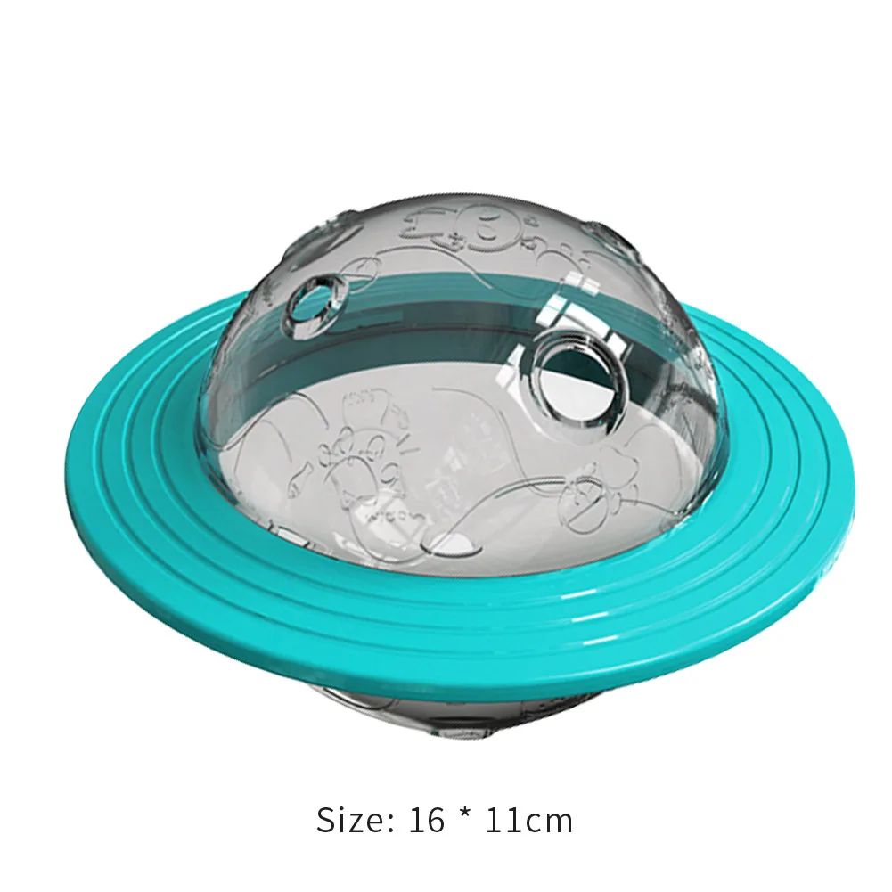 

Interactive Food Pet Toys Ball Puppy Chasing Playing Flying Saucer Slow Feeder Food Dispener Chewing Multifunctional Dog Toy