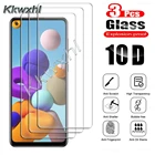Закаленное стекло для Samsung Galaxy A02s A11 A12 A21 A21s A3 Core A31 A41 A42 A51 A71 5G F41, Защитная пленка для экрана, 3 шт.
