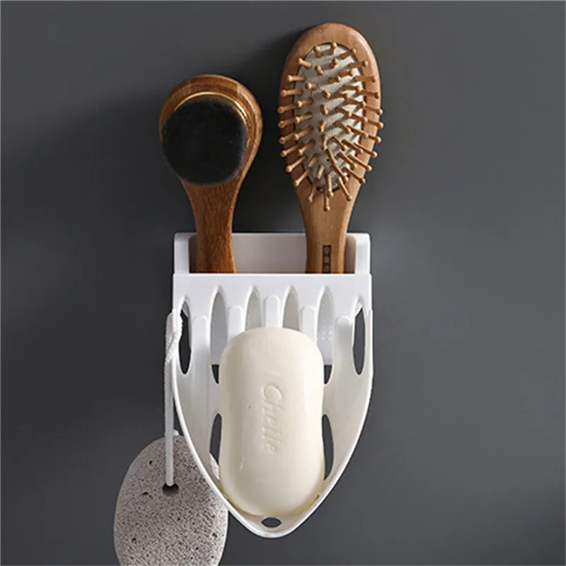 Высококачественный бесшовный настенный держатель для мыла дренажные отделочные