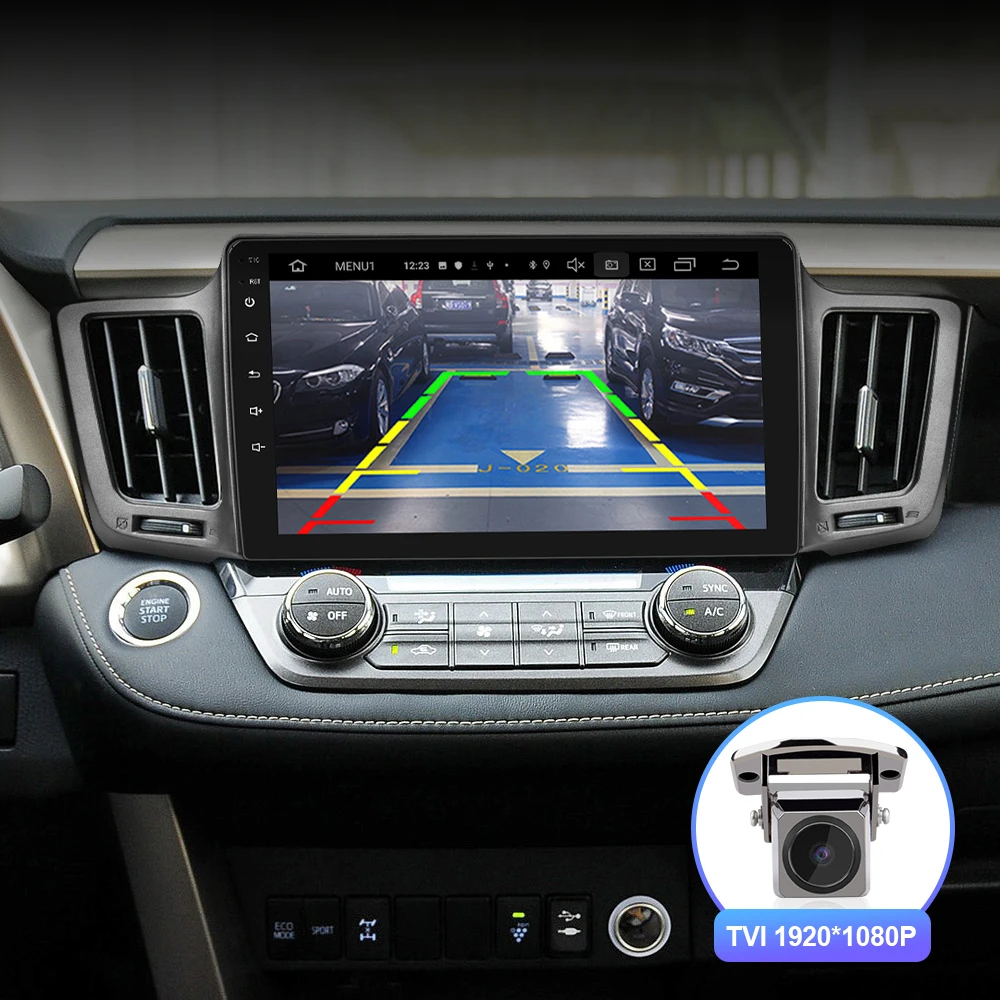 Автомобильное радио Isudar H53 4G Android 1 Din для Toyota/RAV4 RAV 4 2013 Автомобильный мультимедиа 8