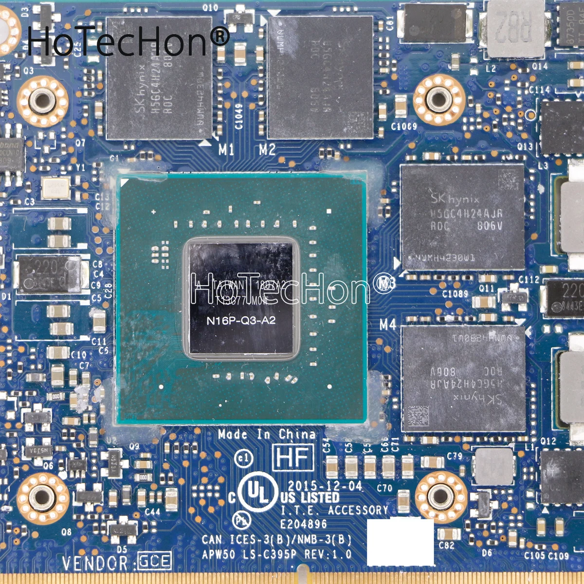 822509-003 828639-001 MXM Quadro M2000M GDDR5 4 Гб видеокарта N16P-Q3-A2 APW50 LS-C395P для HP ZBook 15 G3 / 17 - купить по