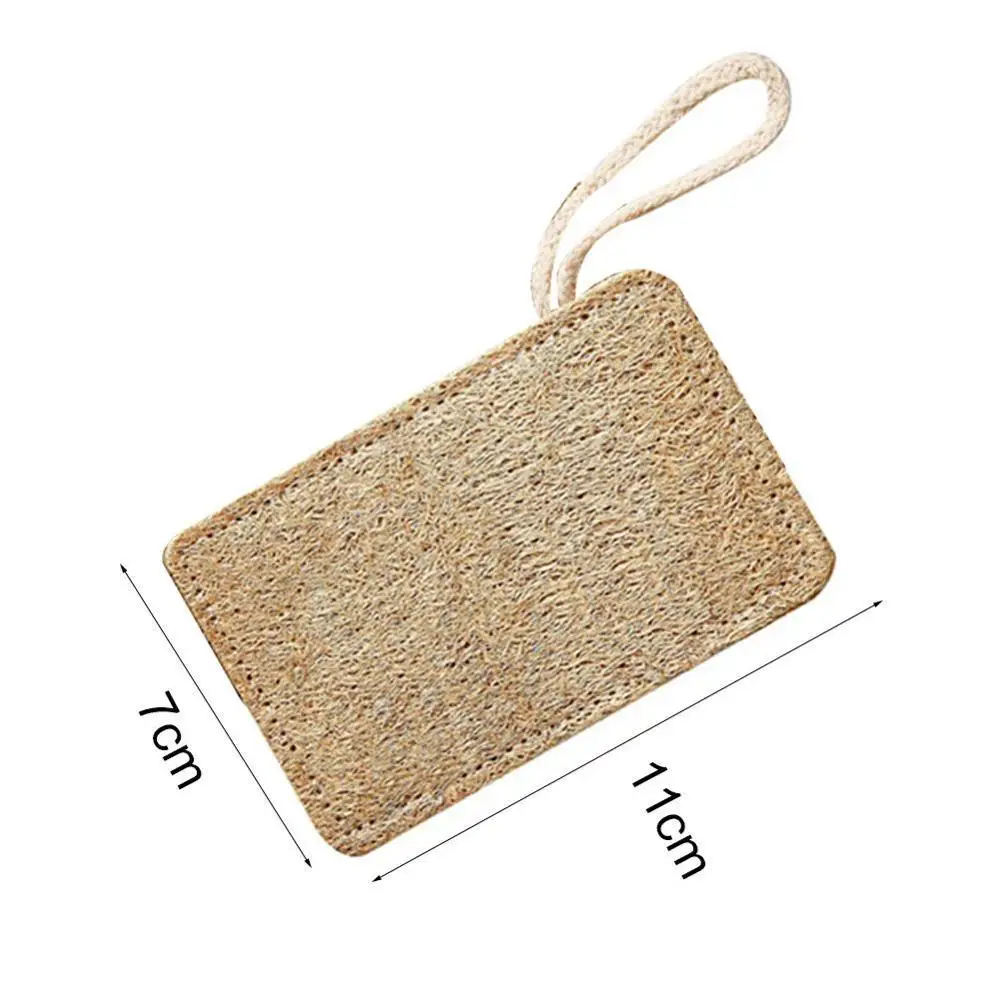 

1PC Natural Loofah Luffa Sponge Dish Cleaning Brush Kitchenware Loofahs Pad Cleaner Scrub Dishwashing Scrubber G0P6