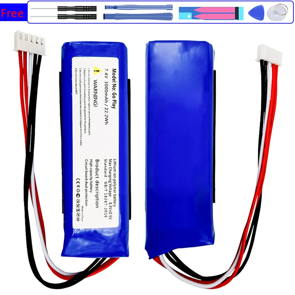 

Аккумулятор для динамика CP-HK06 /GSP1029102 01 3000 мАч для Harman/Kardon Go Play, GoPlay Go Play Mini GoPlay Mini