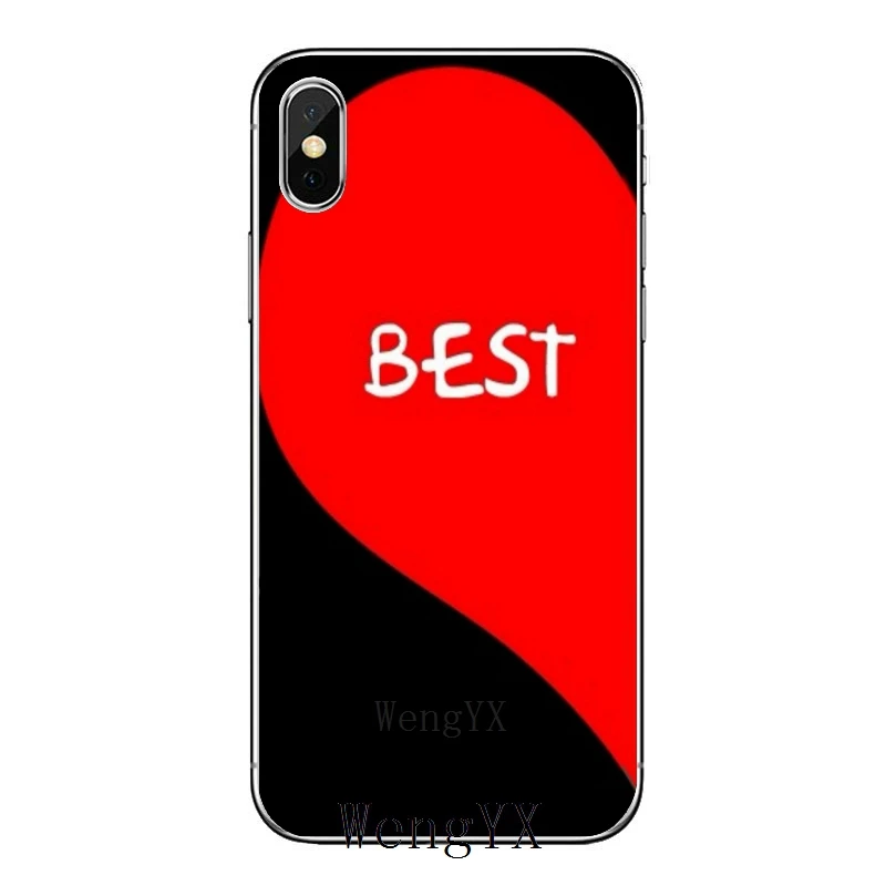 Мягкий силиконовый чехол для телефона BFF Best Friends Finger Love Samsung Galaxy J7 J5 Prime pro J3 A7 A5 A3 2018