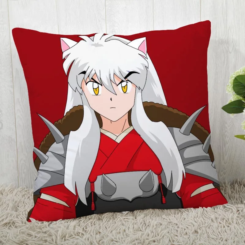 Наволочки на заказ InuYasha квадратная наволочка Рождественская Наволочка молнии