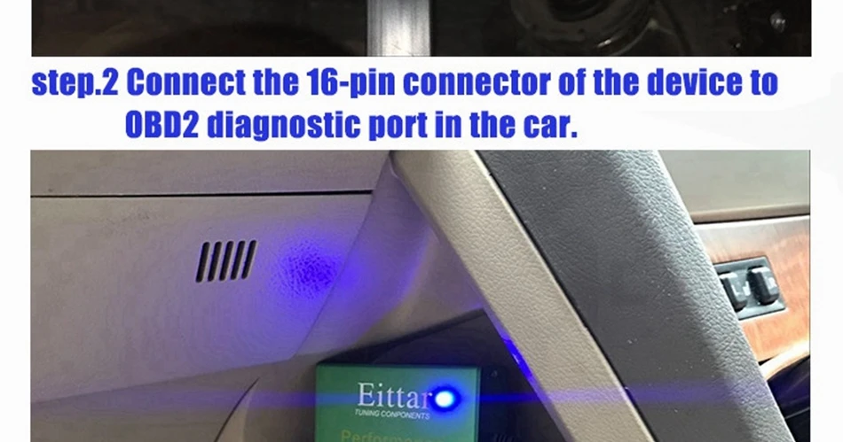 Eittar OBD2 OBDII performance chip tuning module excellent performance for Subaru All models+