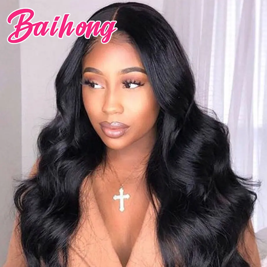 

Body Wave Human Hair Bundles 1pcs Natural Hair Extensions Brazilian Weaving 40 Inches Bundles Tissage Cheveux Humain BAIHONG