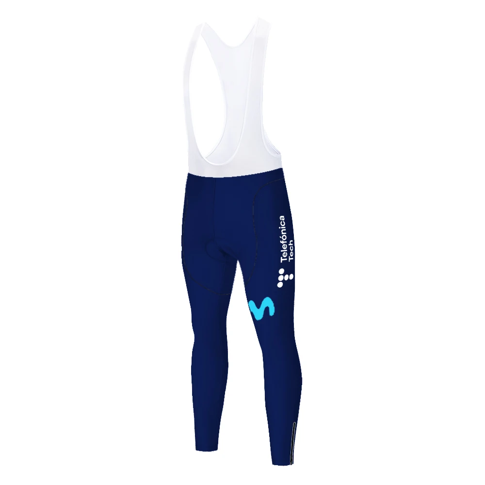 2022 team Movistar cycling pants Trousers summer spring Mountain Bike Pants Bicycle Tights 9D Gel Pad long pants