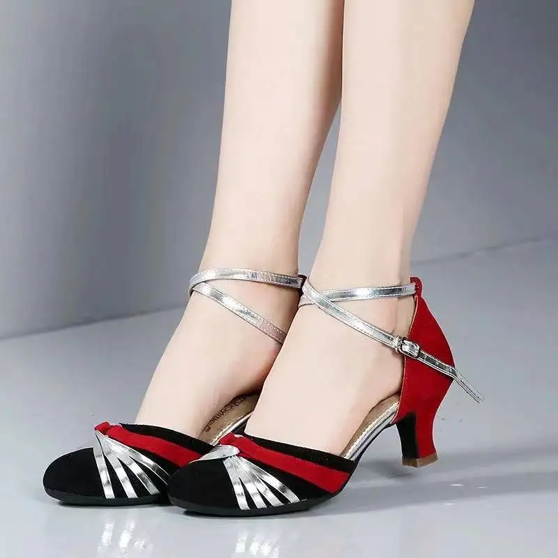 Женские сексуальные туфли для латиноамериканских танцев женские