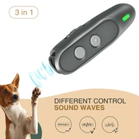 ultrasonic dog repellers anti bark control stop barking dog training repeller device 3 in 1 strengthen pet dog training equipmen