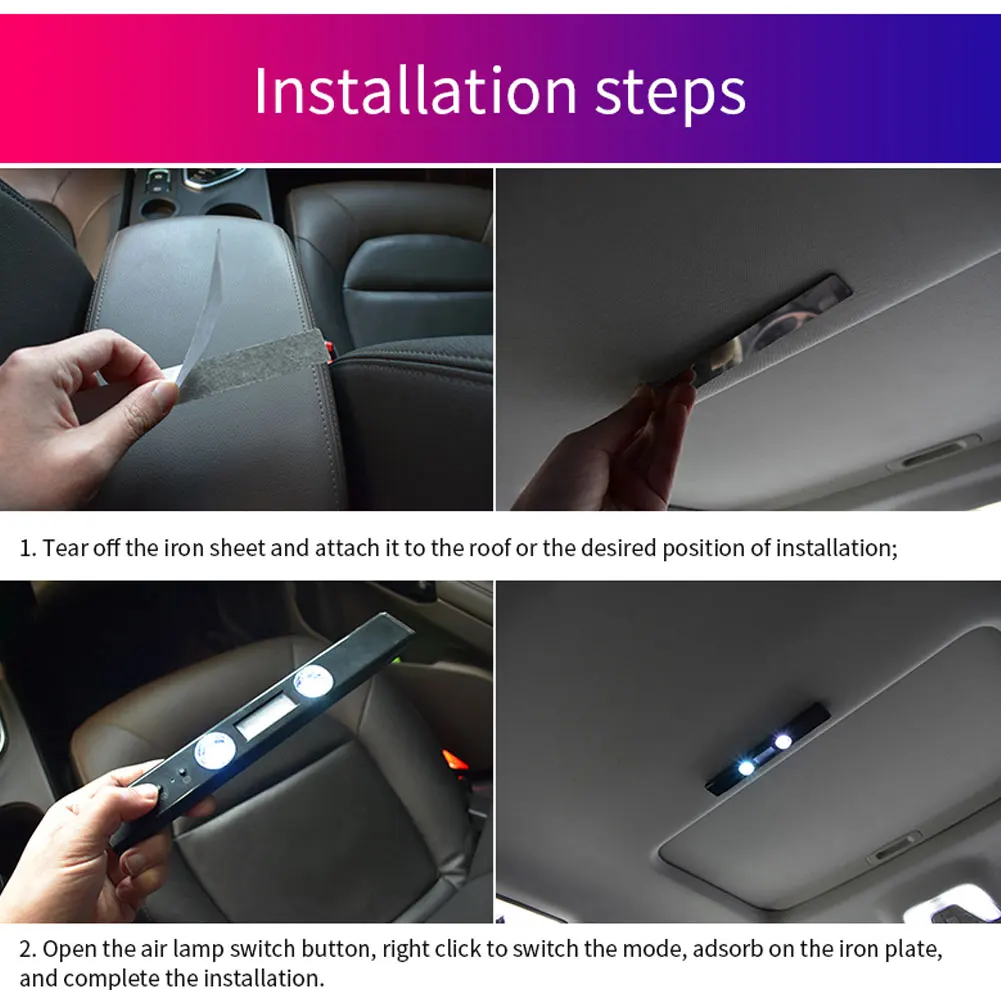 

Car Roof Star Interior Lights Atmosphere Lamp Romantic LED Strip Decorative Outdoor Night Driving Decoration Supplies