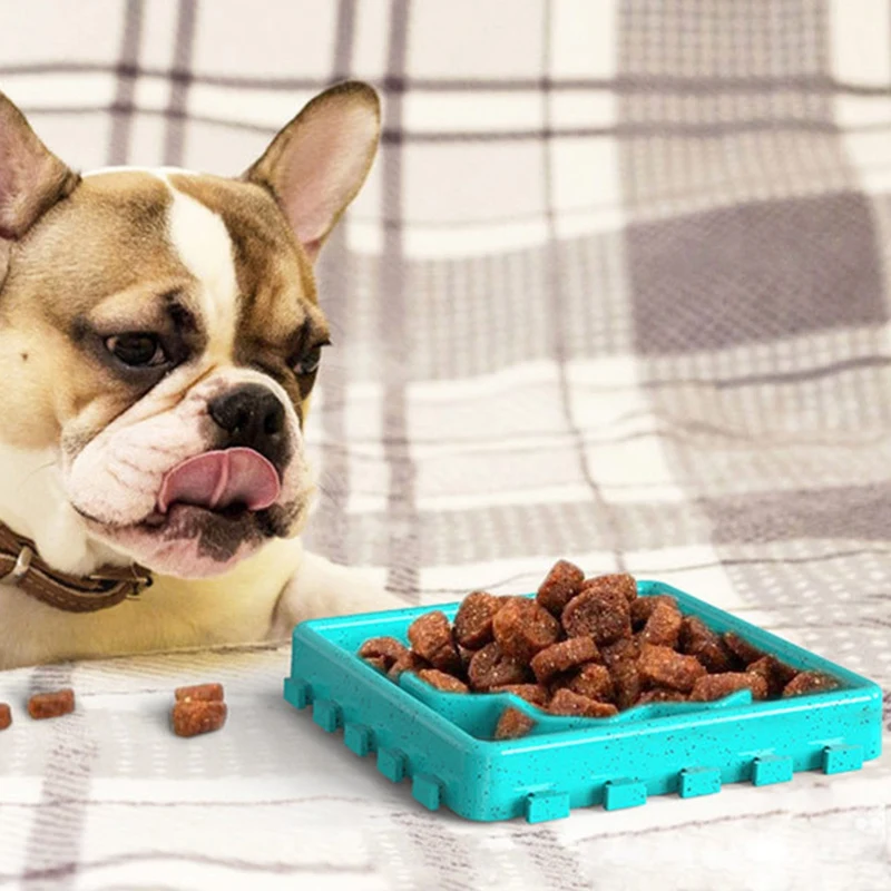 4 шт./компл. миски головоломки для собак кошек кормящих щенков котят медленный
