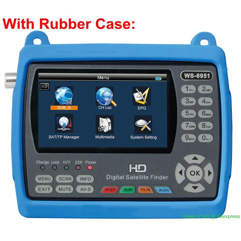 Новое поступление цифровой спутниковый искатель с диагональю 4 3 дюйма