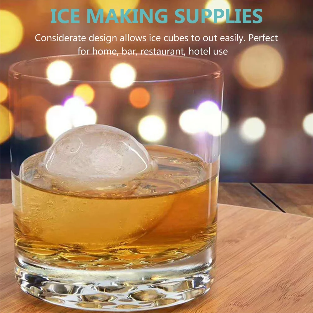 

2pcs Ice Mold Fridge Ice Mold Ice Making Mold DIY Ice Model (Transparent)