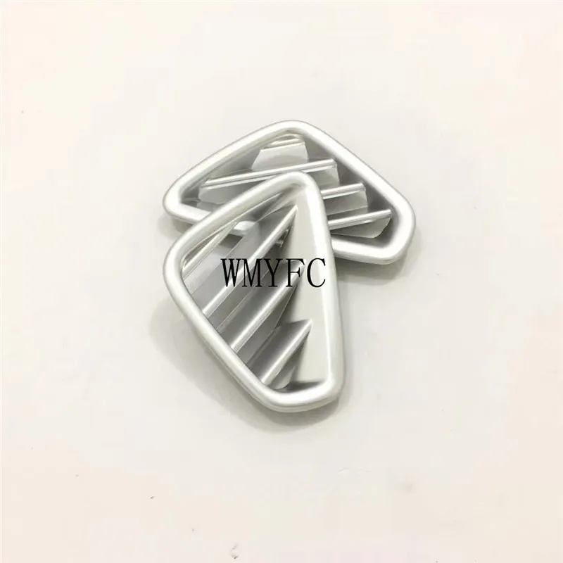 ABS матовое и углеродное волокно Автомобильная Передняя маленькая декоративная