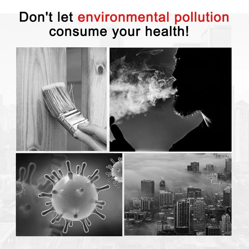 

Personal Wearable Air Purifier with UV Light Necklace Mini Portable Air Freshener Ionizer Negative Ion Generator