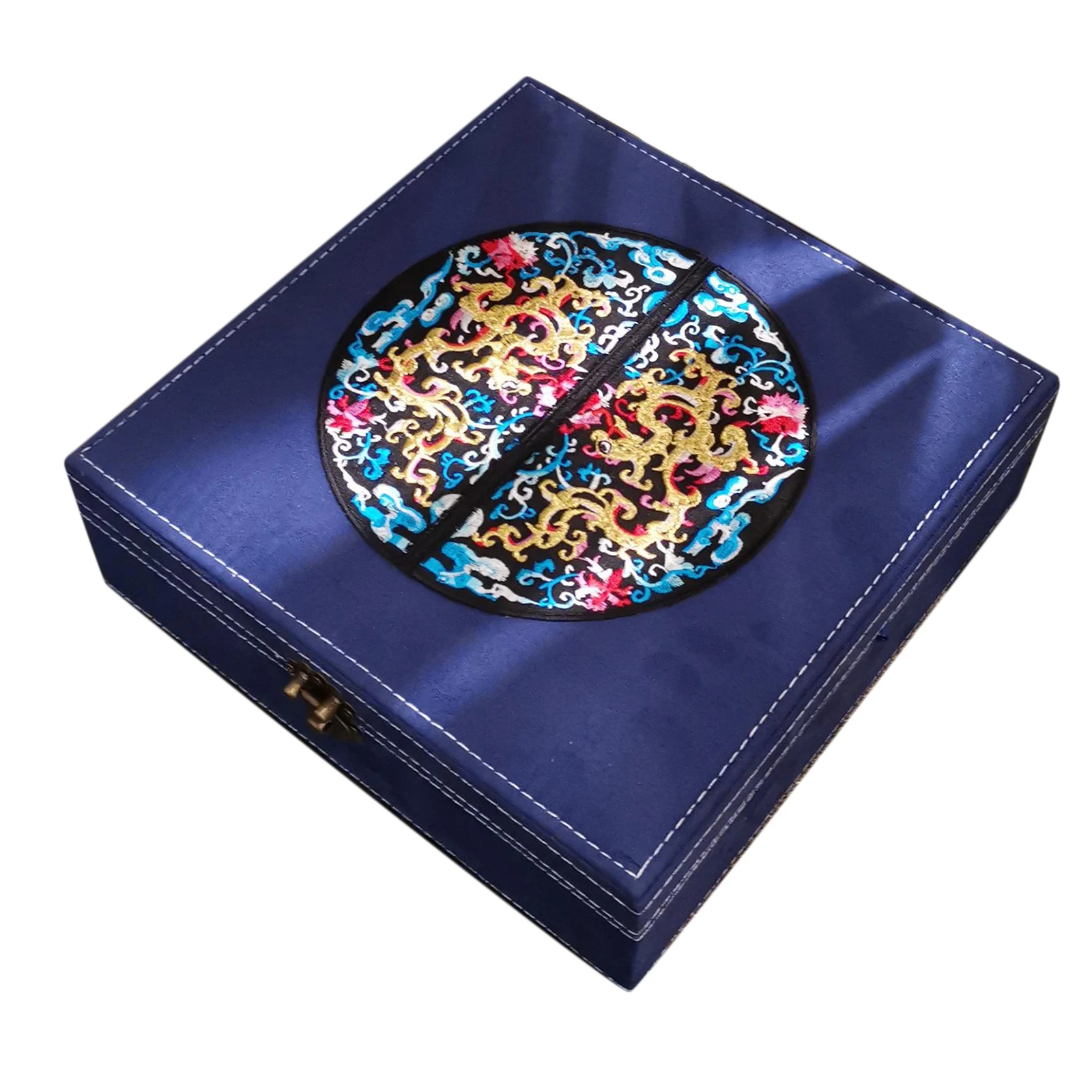 

Ретро Стиль ювелирные изделия контейнер под элемент питания 2 Слои стильная брошь Организатор Декор