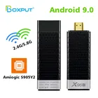 ТВ-приставка X96S, Android 9, Amlogic S905Y2, 4 ядра, 2,4 ГГц, двойной Wi-Fi, 4K, 4 Гб, 32 ГБ, BT 1080P, X96