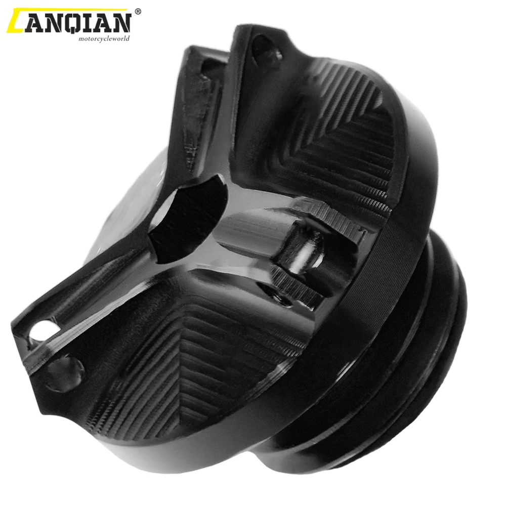 Motorcycle Universal Gas Cap Accessories CNC Engine oil filter cup plug cover for moto Africa twin 2016 Honda CRF1000L Tank | Автомобили и