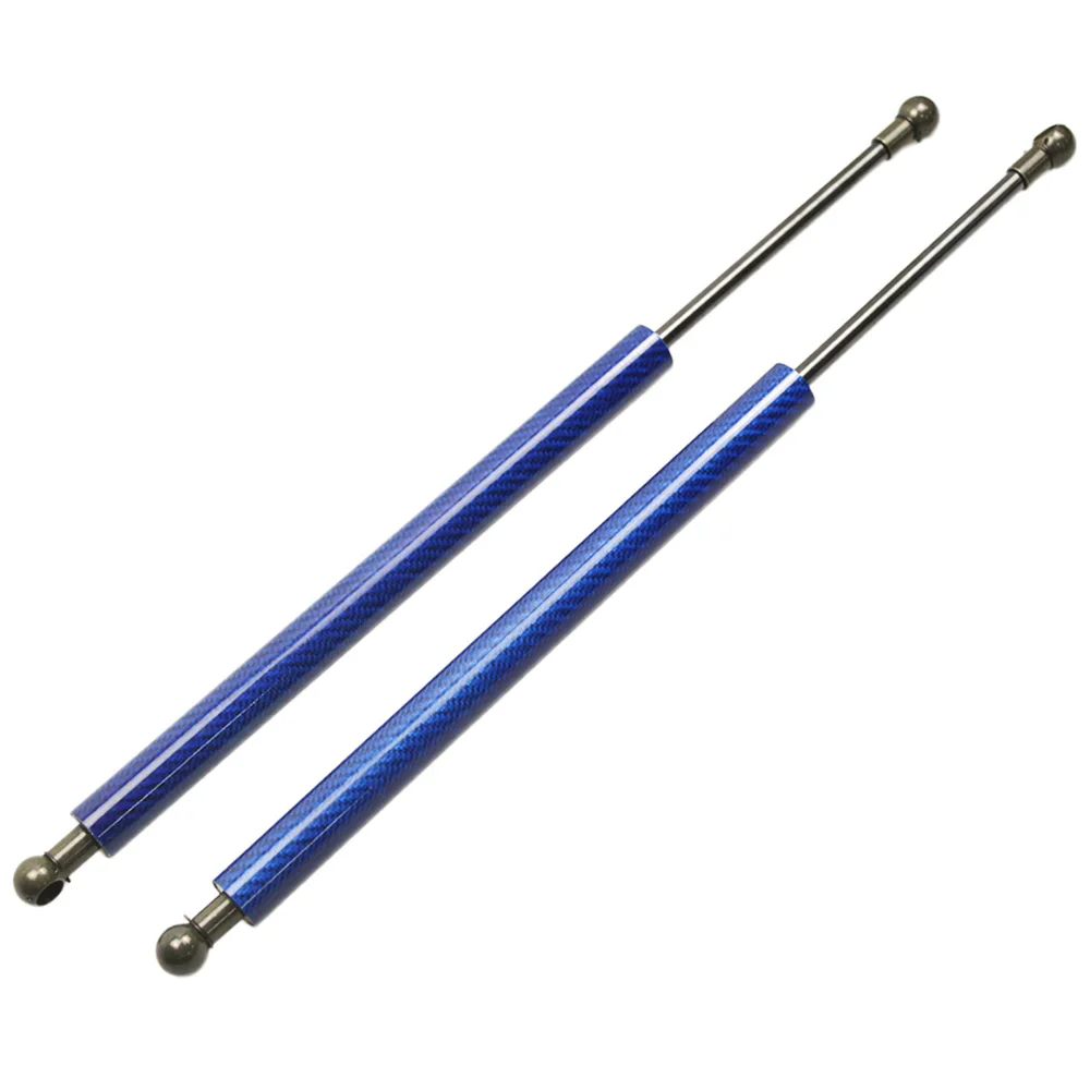 blue carbon fiber Для Honda Stepwgn- шрифт капота изменение углеродного волокна газовые стойки подъем поддержка Амортизатор аксессуары для амортизаторов амортизатор - Цвет: blue carbon fiber