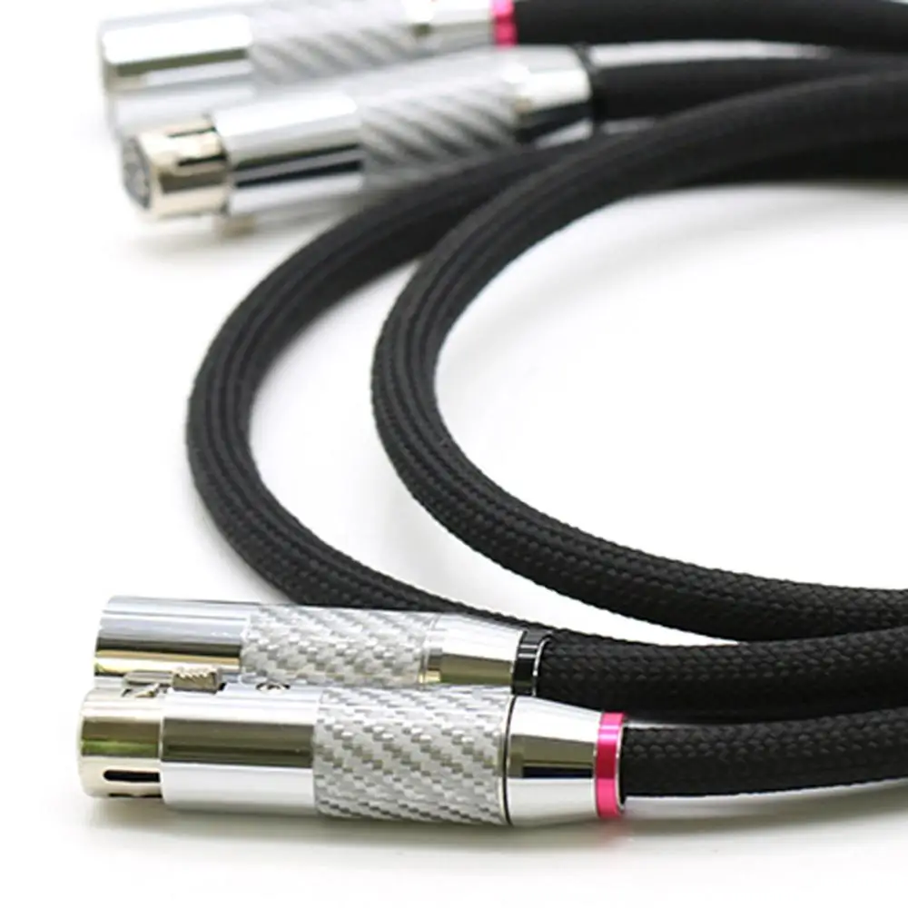 TOP-HiFi пара QED Signature посеребренный XLR сбалансированный кабель усилитель DVD-плеер