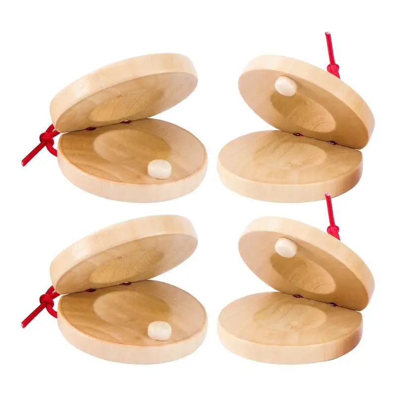 

4pcs Children Early Education Percussion Instruments Wooden Toy for Children