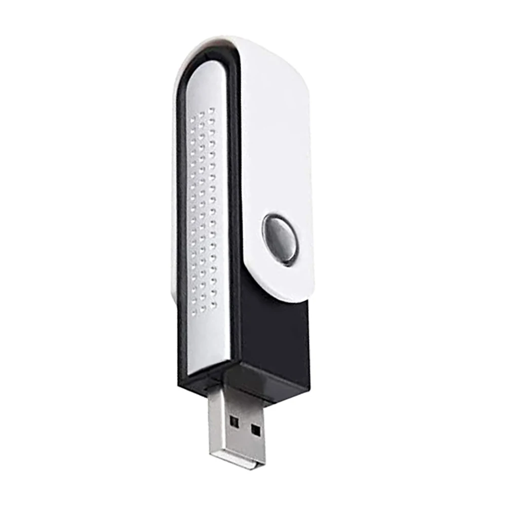 USB ионизатор мини очиститель воздуха кислородный бар вращающийся автомобильный
