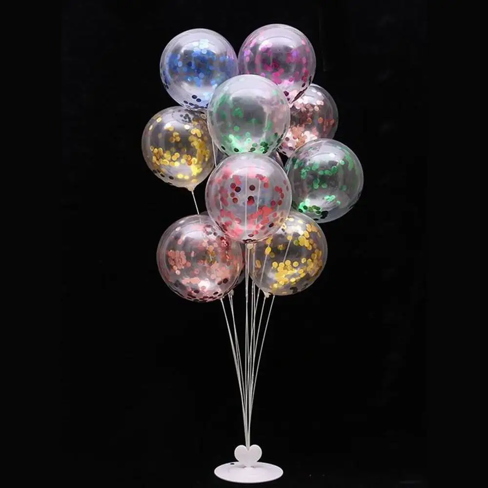 

7/11tube Balloons Stand Balloon Holder Column Wedding Party Decoration Baloon Kids Birthday Party Balons Baby Shower Supplies