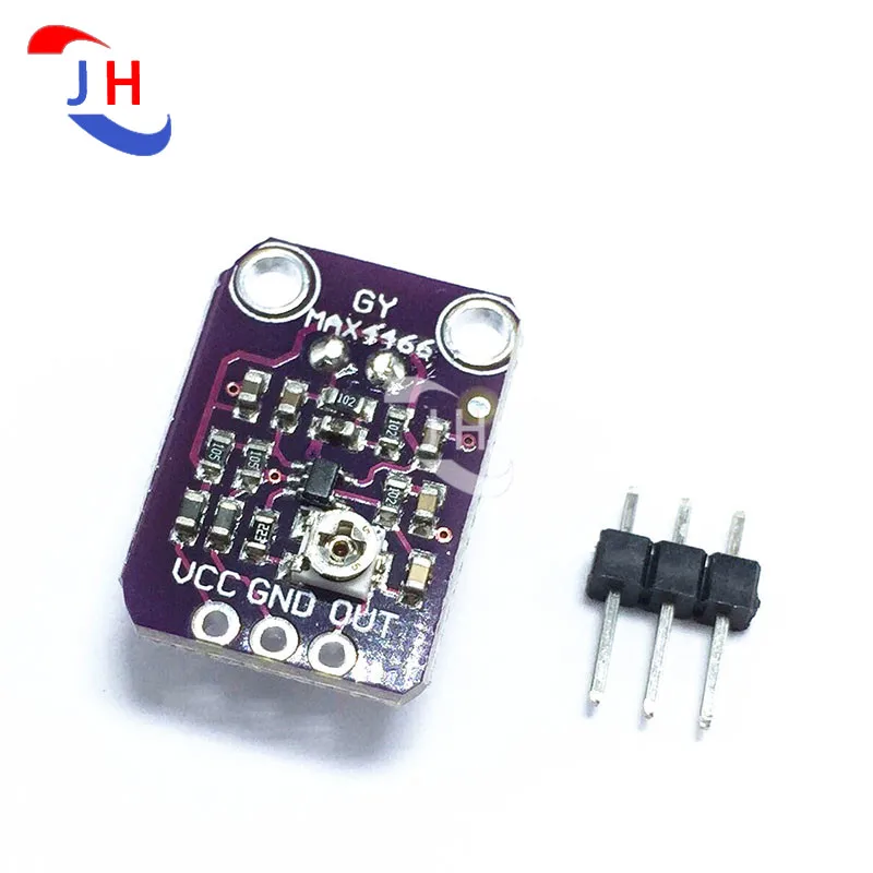 1PCS GY-MAX4466 Microphone Amplifier Board Sound sensor Module Auto Gain Control Attack for Arduino PCB Diy Kit MAX9814 - купить по