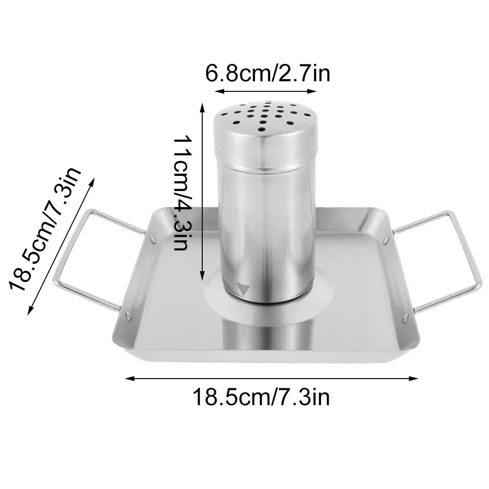 

Cooking Tool Chicken Roaster Holder Barbecue Oven Turkey Roast Rack Stainless Steel Stand With Drip Pan For Family Friends Party