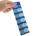 5 шт.упак. 3V CR2016 кнопочные батареи LM2016 BR2016 DL2016, литиевая батарея для монет для электронных игрушек, пультов