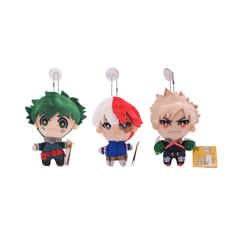Мой герой Академия плюшевые 6 ''Todoroki Shoto Midoriya Izuku Bakugou Брелок кацуки игрушка