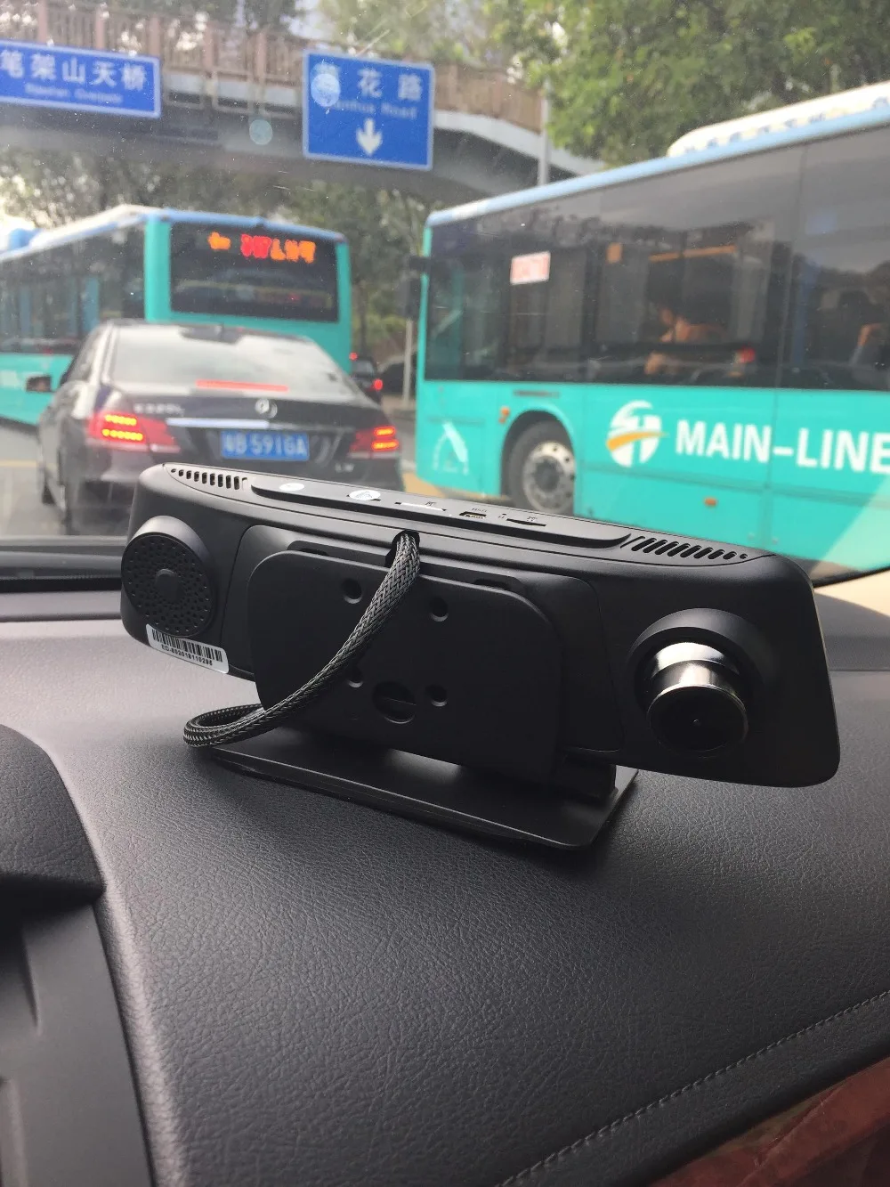 12 дюймов 2G+ 32G Android 8,1 Автомобильный видеорегистратор gps Bluetooth навигация FHD зеркальный рекордер совместим с другими приложениями 4G Wifi ADAS Dashcam