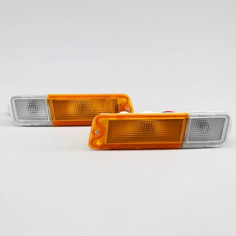 1 Pair Car Front Bumper Fog Light Bar Lamp Indicator Blinker Lights For Mitsubishi Triton Ute MK Series 2 3 109133 | Автомобили и